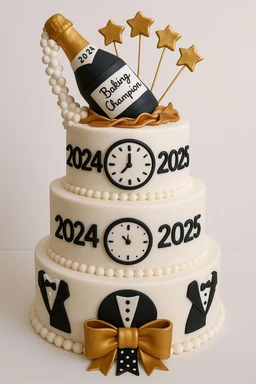 New Year Eve Celebration Cake - 3 Kg