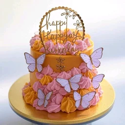 Butterfly Birthday Cake - 1.5 Kg