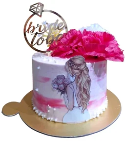 Bride To Be Cake - 2 Kg