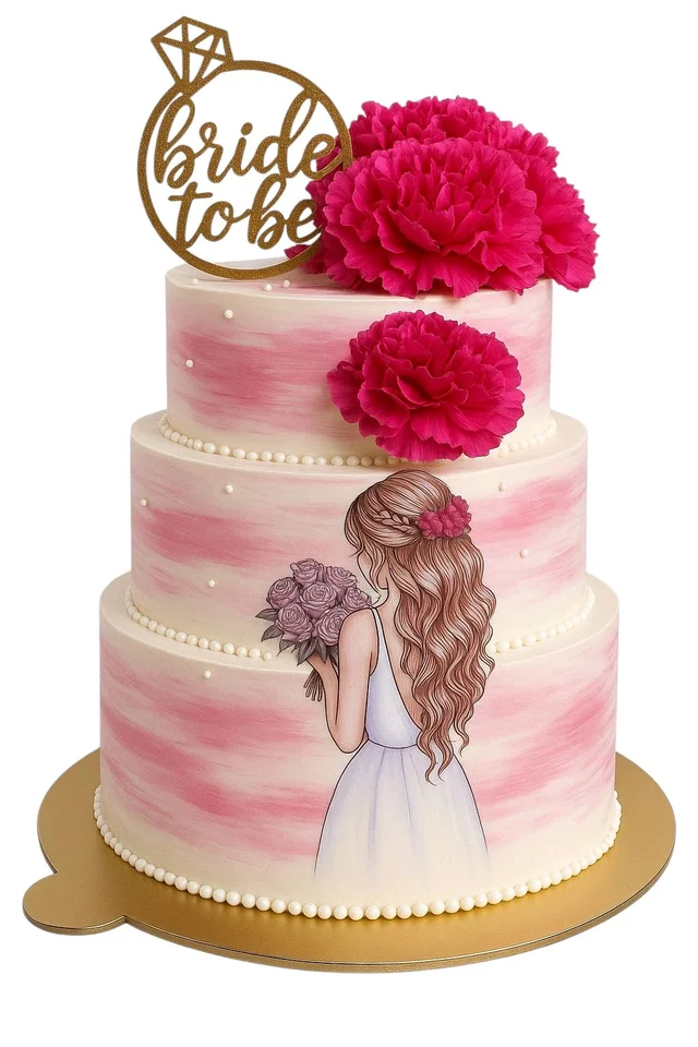 Bride To Be Cake - 2 Kg