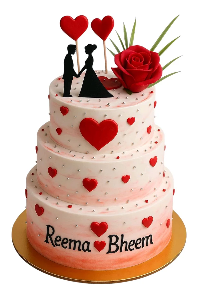 Couple 's Anniversary Cake - 5 Kg