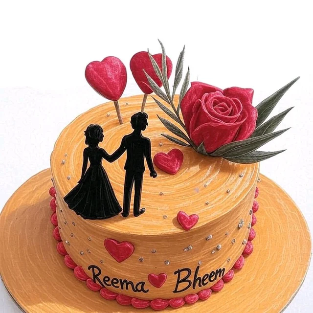 Couple 's Anniversary Cake - 5 Kg