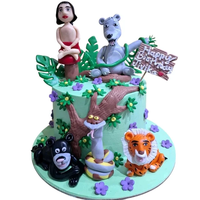 Jungle Book Birthday Cake - 5 Kg