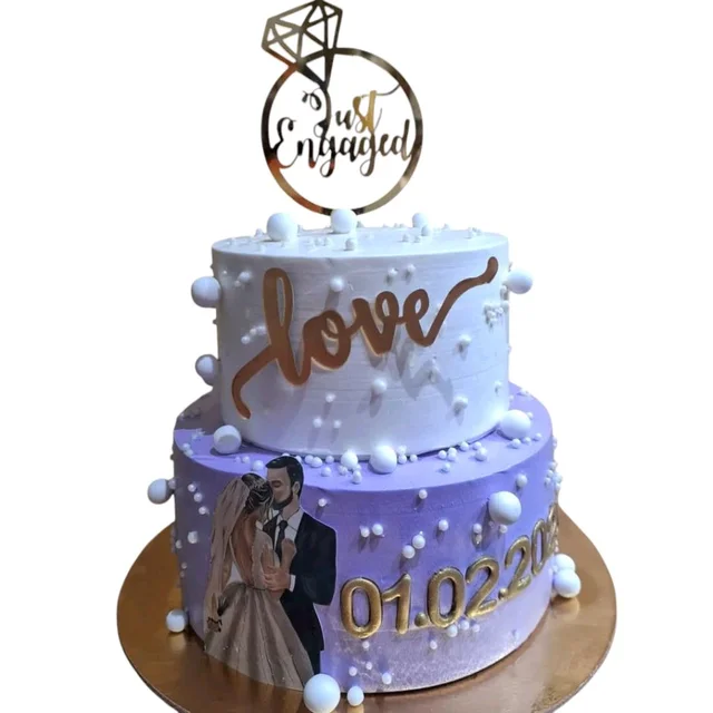 Celebration of Engage Cake - 1 Kg