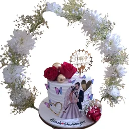 Floral Anniversary Cake - 10 Kg