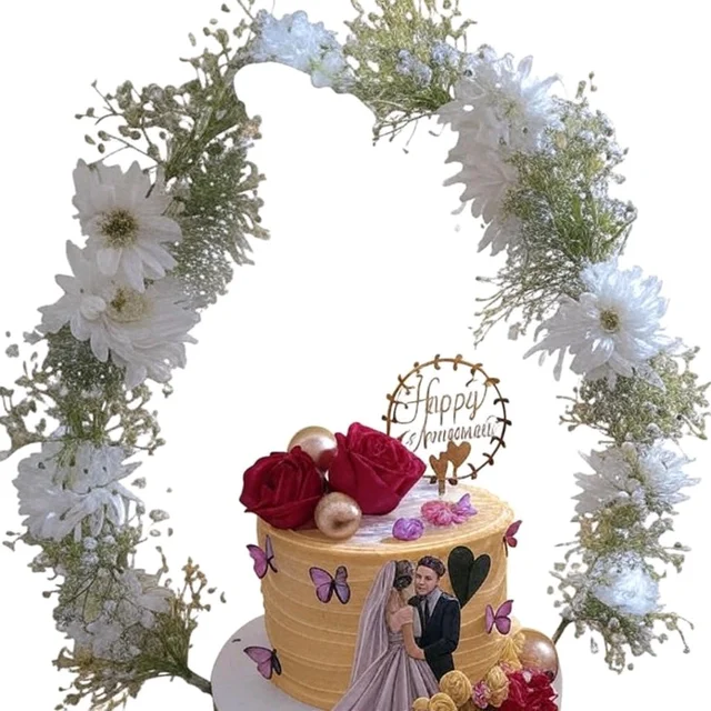 Floral Anniversary Cake - 10 Kg