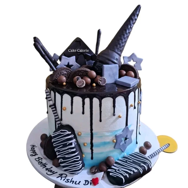 Chocolate Lover Ice Cream Cake - 1 Kg