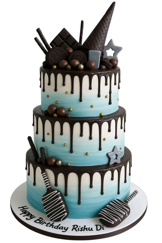 Chocolate Lover Ice Cream Cake - 1 Kg