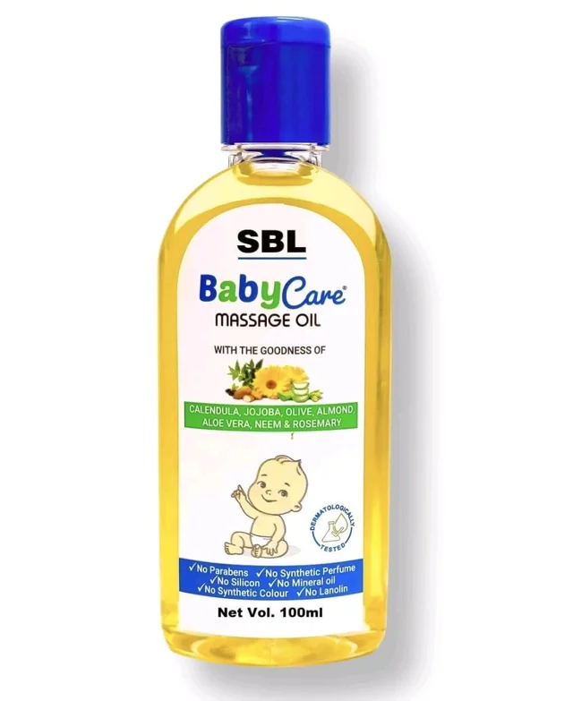SBL Baby Care Massage Oil - 100ml