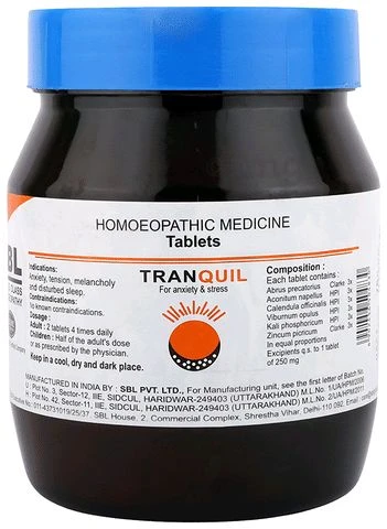 SBL TRANQUIL Tablets - 450gm