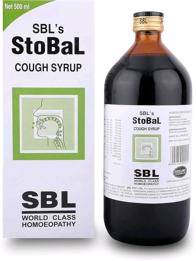 SBL Stobal Cough Syrup - 450ml