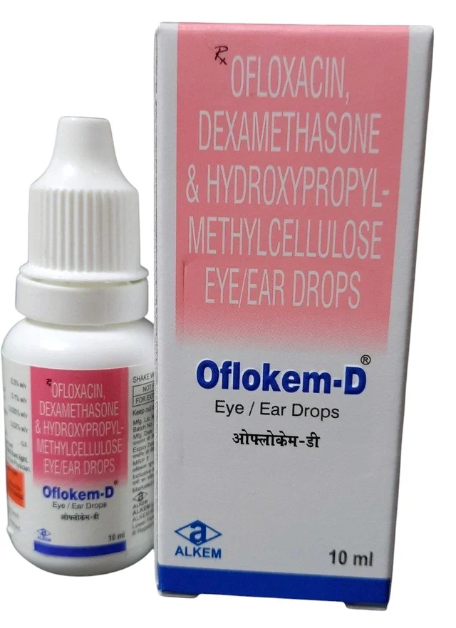 Oflokem D Eye/Ear Drop - 10ml
