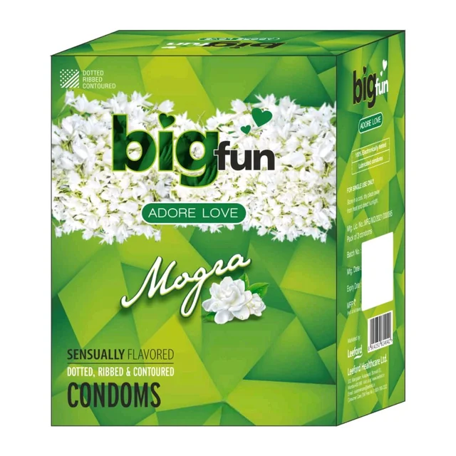 BigFun Condom - Mogra, 1 Packet