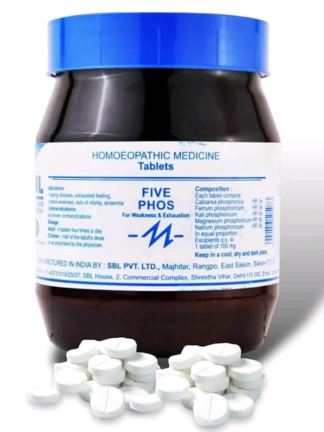 SBL Five Phos Tablet - 500gm