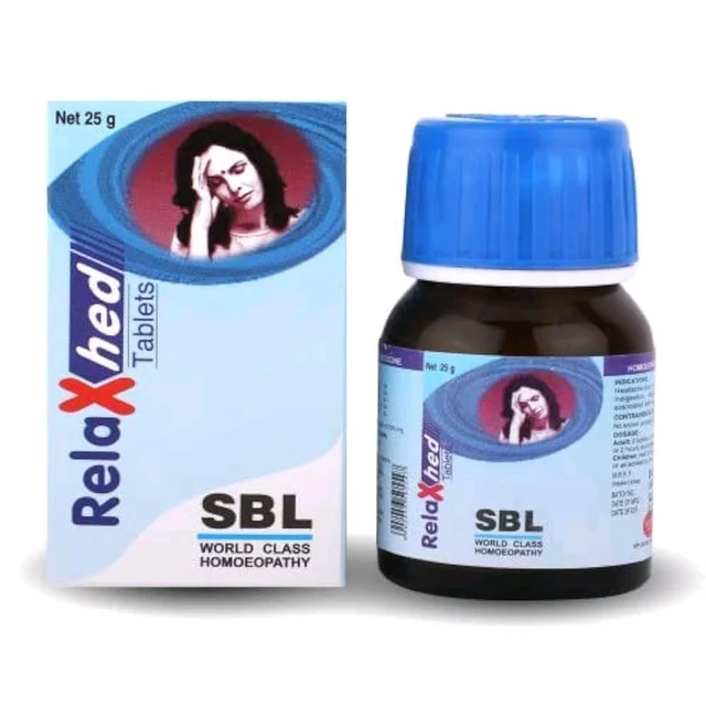 SBL Relaxhed Tablets - 25gm