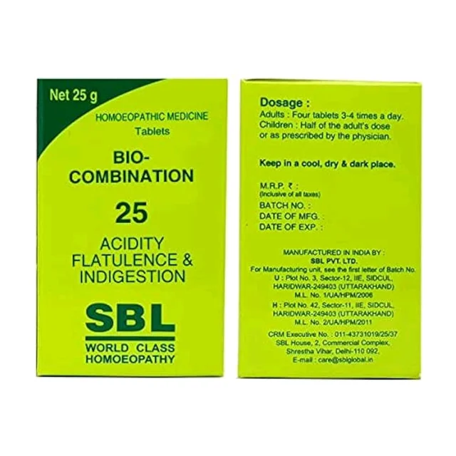 Sbl Bio-combination 25 - 25gm