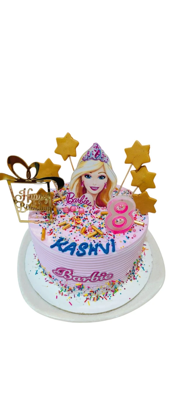 Barbie Sparkle Cake - 9 Kg