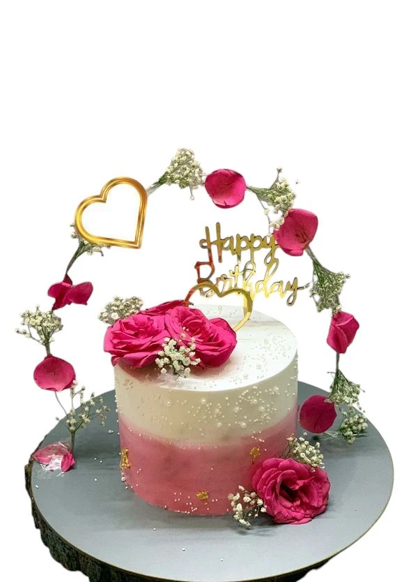 Romantic Bloom Cake - 2 Kg