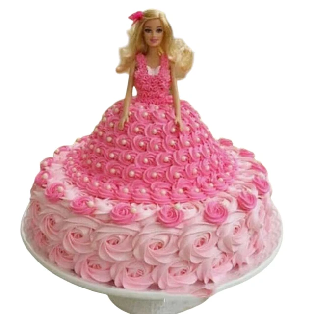 Barbie Doll Cake - 2 Kg