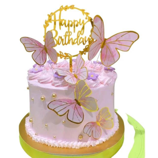 Elegant Butterfly Cake - 1 Kg