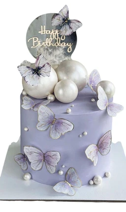 Elegant Butterfly Cake - 1 Kg