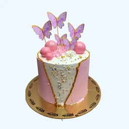 Elegant Butterfly Cake - 1 Kg
