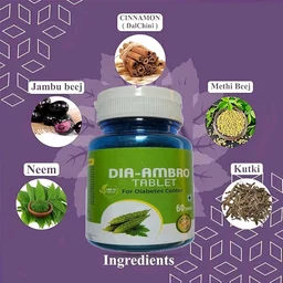 YTM Dia-Ambro Tablet - 1 Bottle
