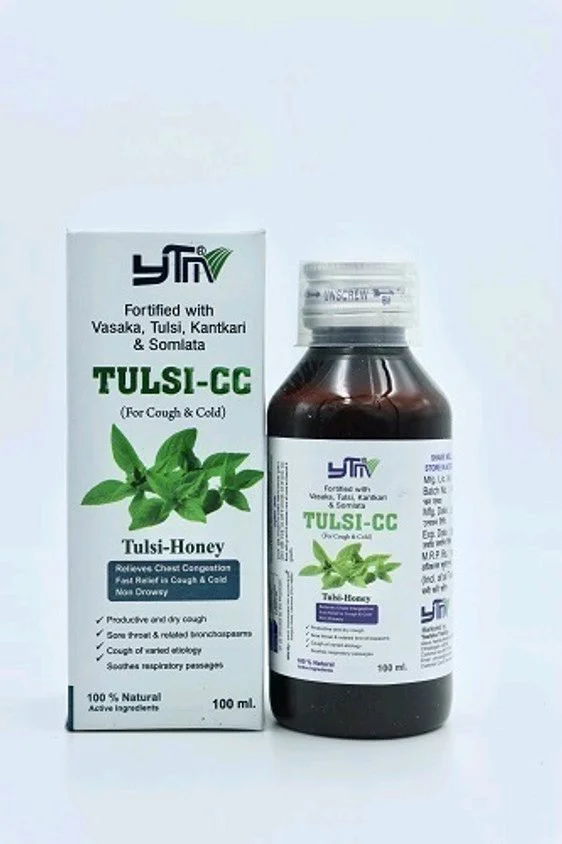 YTM Tulsi-CC Syrup - 1 Bottle