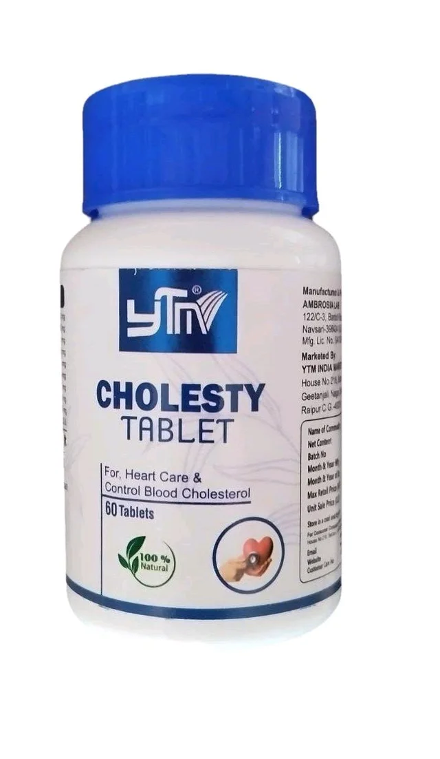YTM Cholesty Tablet - 1 Bottle