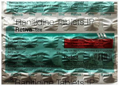Retiva Tablet - 1 Strip