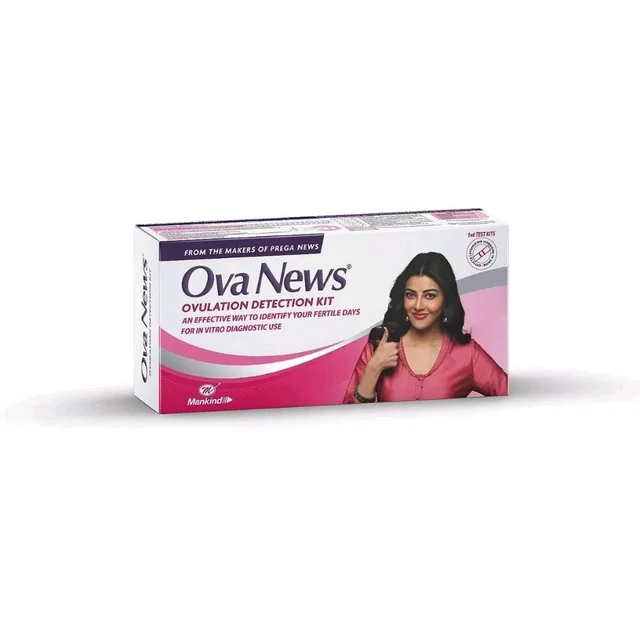 Ova News Ovulation Detection Kit to Identify Fertility Days | For Pregnancy - 1 Piece