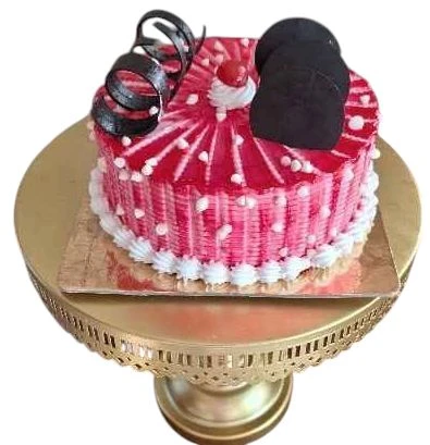 Pink Fantcy Cake - 500 Gm