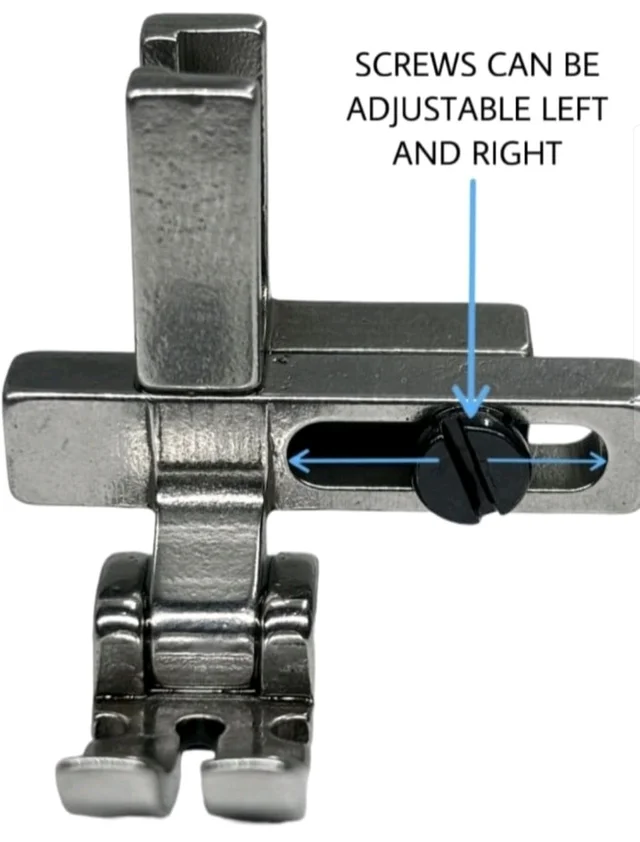 T3 Industrial Presser Foot - 3-in-1 Design for Juki, Jack, Singer Machines with High Shank