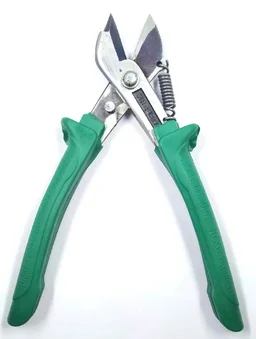 PILERMAN Sturdy Steel Katiya Popat Cutter/Tincutter/Sheetcutter Green - 8-inch