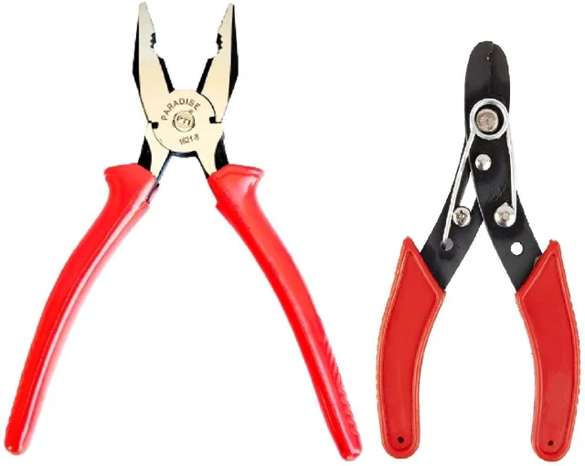 Combination Plier+Wire Cutter/Stripper Combo - FREE
