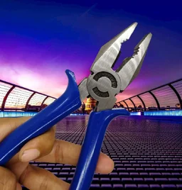 Pilerman Combination Plier (TKY-Blue) - 8-inch