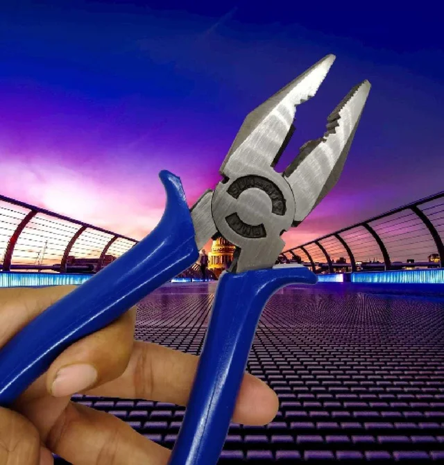 Pilerman Combination Plier (TKY-Blue) - 8-inch