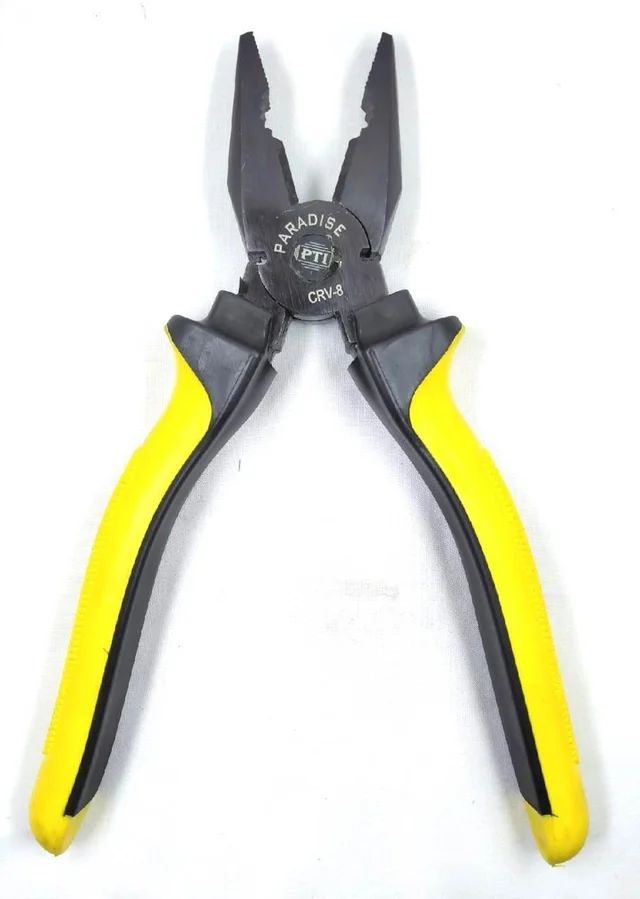 Pilerman Combination Plier (Y/B-Black) - 8-inch