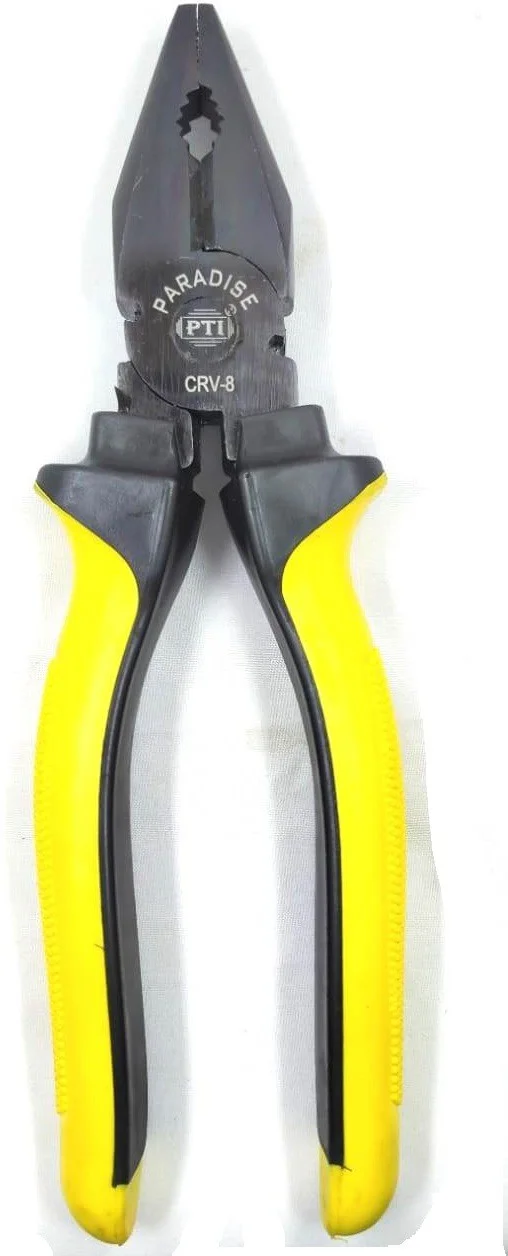 Pilerman Combination Plier (Y/B-Black) - 8-inch