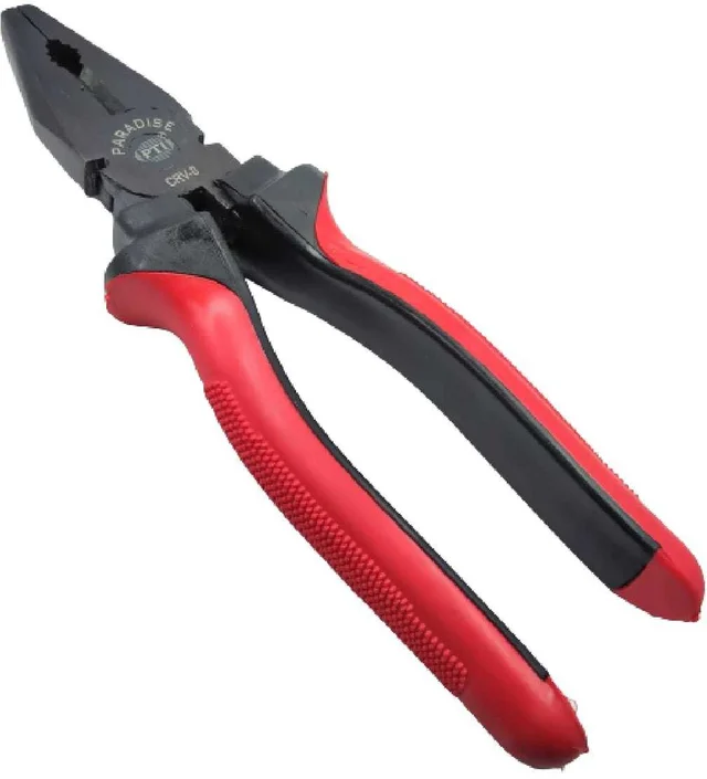 Pilerman Combination Plier (R/B-Black) - 8-inch