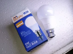 9 Watt LED Bulb, B22 Base 9W Bulb Light For Home, 25000+ BH with 1 Year Warranty, 6500K Cool Day Bulb