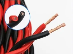 TWC Active Flexible Double Core Electrical Wire |Assorted, 1 Meter |PVC electrical insulated copper wire | Cable for Domestic & Industrial Connection purpose | Flame Resistant