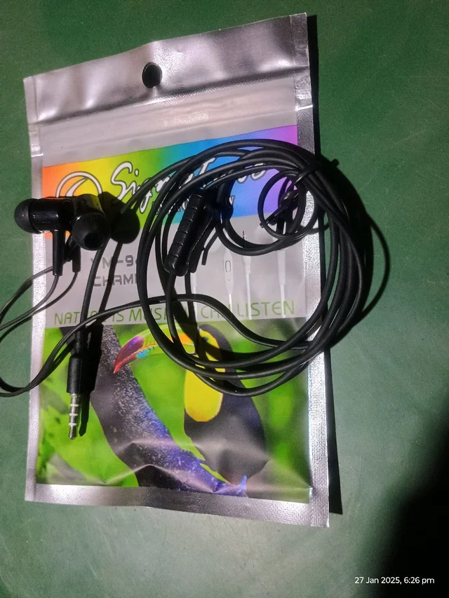 Wired Earphones | 14mm Super Bass Driver | Built-in Music & Call Control | in-Line Microphone | 1.2m Cable Length