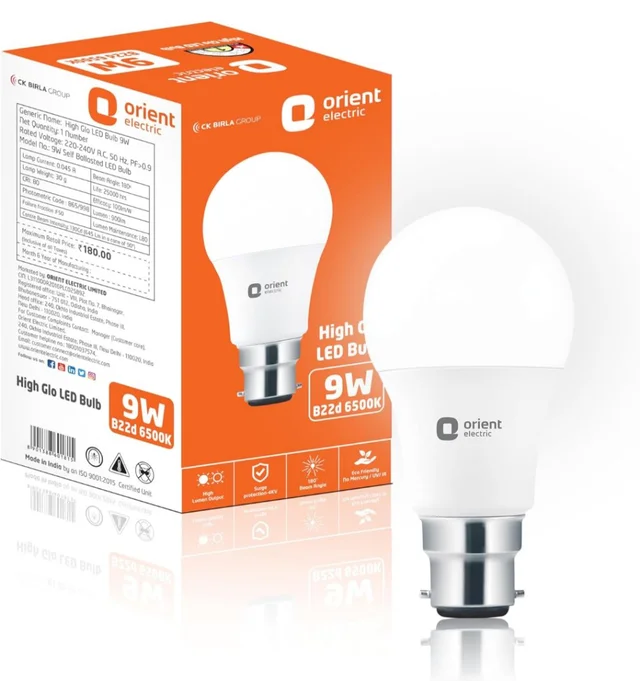 Orient Led Bulb 9 Volt 