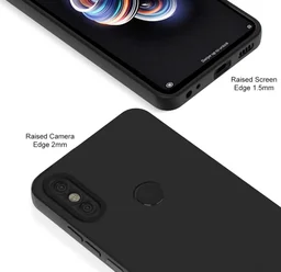 Accessories Roy Mi Redmi Note 5 Pro Back Cover Liquid Silicone TPU | Camera Protection | Shockproof Slim Back Case for Mi Redmi Note 5 Pro