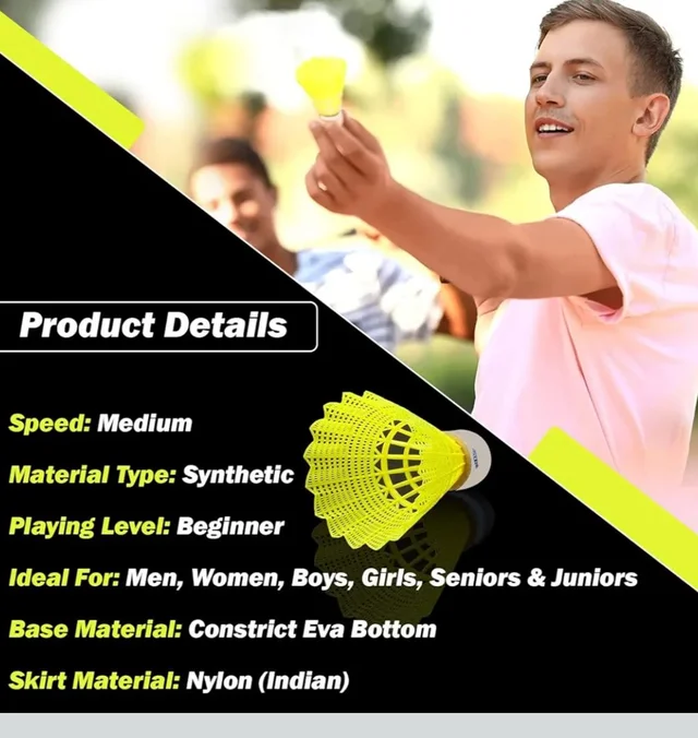 Accessories Roy Vicky Bird Plus Badminton Shuttlecock Synthetic
