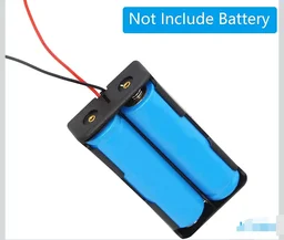 Accessories Roy 3.7V 18650 Battery Holder, Battery Holder Case Wire Leads