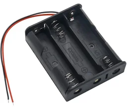 Accessories Roy 18650 Battery Holder For Cell Lithium Battery Holder Box 3.7v 18650 Battery holder 3-Slot - Wire Leads