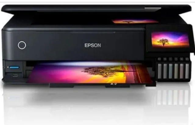 Epson Colour Ecotank L8180 Multifunction A3+ Inktank Photo Printer, Black