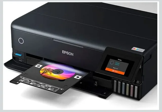 Epson Colour Ecotank L8180 Multifunction A3+ Inktank Photo Printer, Black